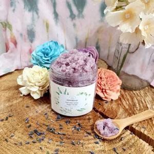 Handmade Lavender Lush hand and body sugar scrub